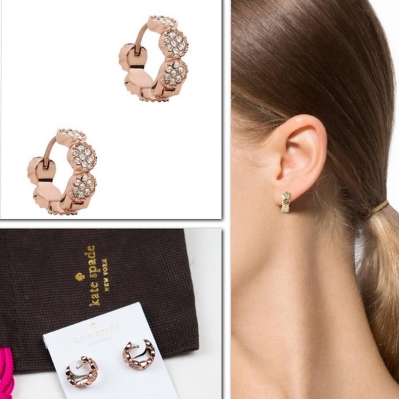 New Kate spade gatsby dot huggies - Picture 6 of 16